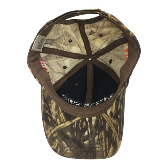 Ferguson Camouflage Embroidered Logo Strapback Cap Trucker Baseball Hunting Hat - Picture 5 of 14